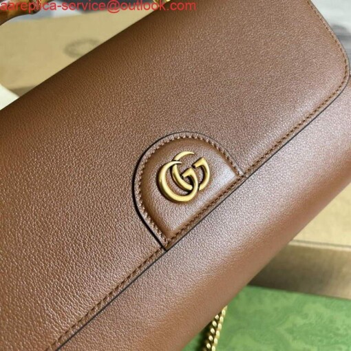 Replica Gucci 675794 Gucci Diana Small Shoulder Bag Brown 5