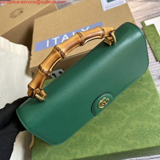 Replica Gucci 675794 Gucci Diana Small Shoulder Bag Green 3