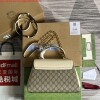 Replica Gucci 702049 Horsebit 1955 Medium Bag Beige Brown 10