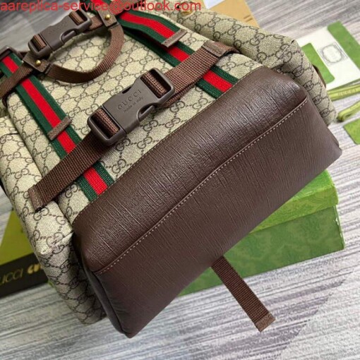 Replica Gucci 690999 Webbing GG Skateboard Backpack 6