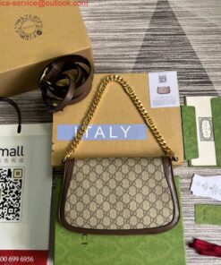 Replica Gucci 699268 Gucci Blondie shoulder bag GG Supreme canvas Brown 2