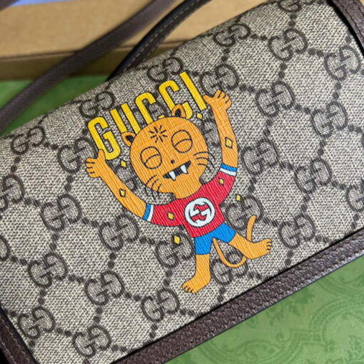 Replica Gucci 700733 Gucci Cat print mini bag 5