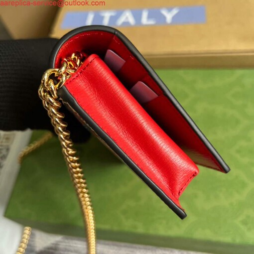 Replica Gucci 621892 Adidas x Gucci wallet with Horsebit chain 2