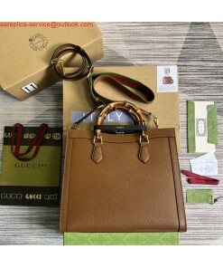 Replica Gucci 678842 Diana medium tote bag Brown