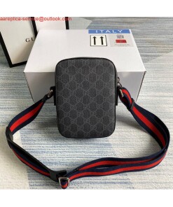 Replica Gucci 682357 GG Black messenger 598103 Black GG Supreme canvas