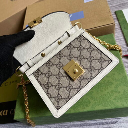 Replica Gucci 696180 Ophidia GG Mini Shoulder Bag White 6