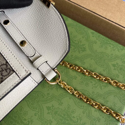 Replica Gucci 696180 Ophidia GG Mini Shoulder Bag White 7