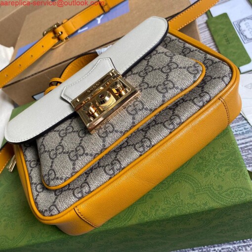 Replica Gucci 658487 Padlock Mini Bag Beige 6