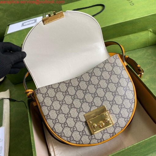 Replica Gucci 644524 Padlock small shoulder bag Beige 4