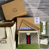 Replica Gucci 499621 Ophidia Small GG Shoulder Bag Beige Brown 8