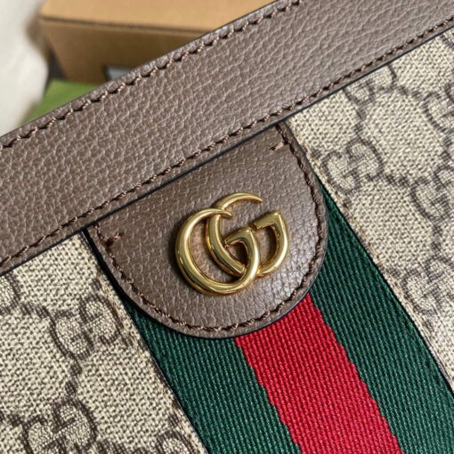 Replica Gucci 503877 Ophidia GG Small Shoulder Bag Beige Brown 3