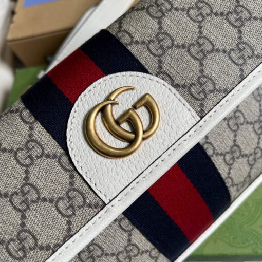 Replica Gucci ‎674081 Ophidia belt bag White 4