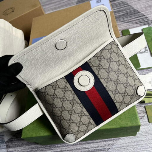 Replica Gucci ‎674081 Ophidia belt bag White 7