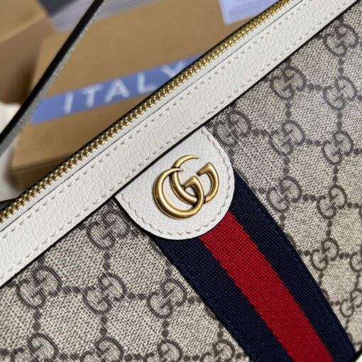 Replica Gucci 674096 Ophidia large shoulder bag White 4