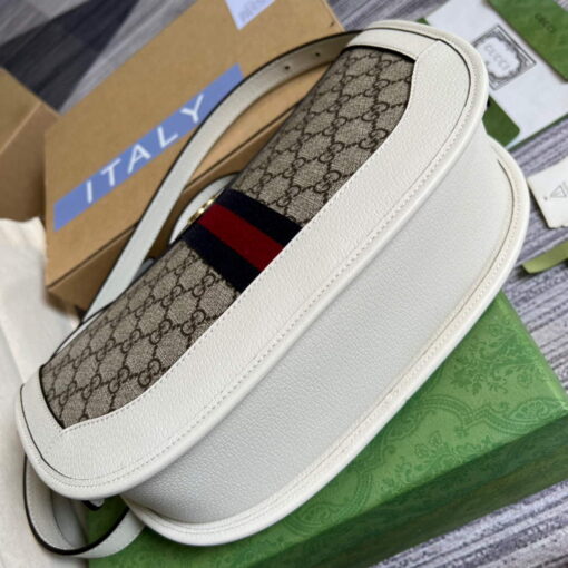 Replica Gucci 674096 Ophidia large shoulder bag White 6