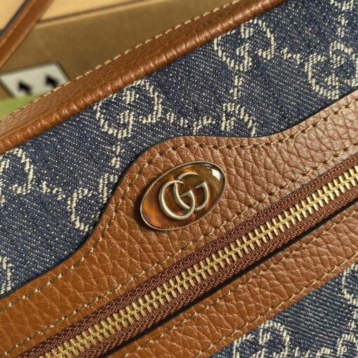 Replica Gucci 517350 Ophidia GG Mini Bag Navy blue 6