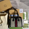 Replica Gucci 631685 Ophidia Medium Tote With Web Black 10