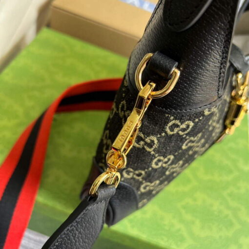 Replica Gucci 678843 Jackie 1961 Small GG Shoulder Bag Black 5