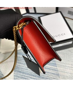 Replica Gucci 481291 GG Supreme mini bag with cherries Red 2