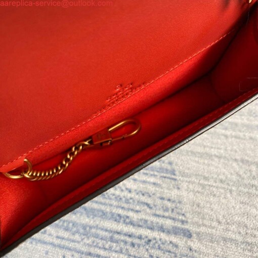 Replica Gucci 481291 GG Supreme mini bag with cherries Red 7