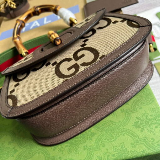 Replica Gucci 675797 Small Jumbo GG Bag With Bamboo 5