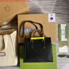 Replica Gucci Diana Small Tote Bag Snake Top Handle Bag 660195 Green 9