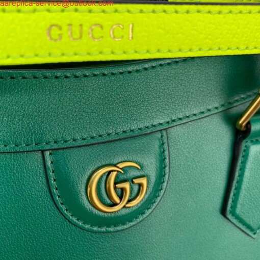 Replica Gucci Diana medium tote bag Gucci 655658 Green 4