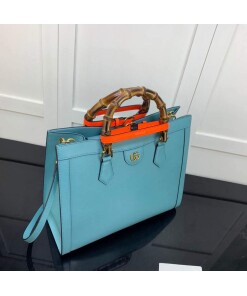 Replica Gucci Diana medium tote bag Gucci 655658 Blue