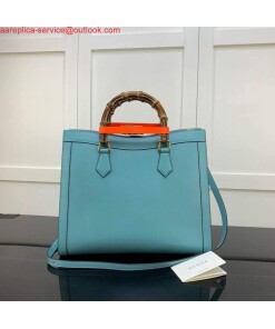 Replica Gucci Diana medium tote bag Gucci 655658 Blue 2