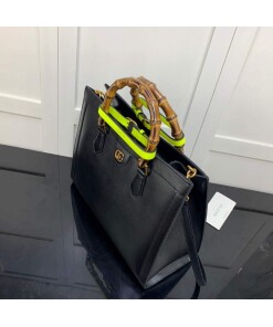 Replica Gucci Diana medium tote bag Gucci 655658 Black