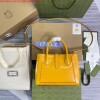 Replica Gucci 649577 Medium Tote With Double G White Leather 9