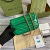 Replica Gucci GG Marmont super mini bag 574969 Blue 10