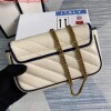 Replica Gucci Diana small tote bag top handle bag 660195 White 11