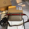 Replica Gucci 498110 GG Marmont Small Top Handle Bag Black 9