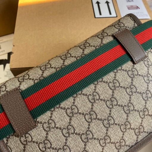 Replica Gucci 493930 Neo Vintage GG Supreme Belt Bag Beige 2