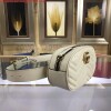 Replica Gucci 476434 GG Marmont Matelassé Leather Belt Bag Red 10