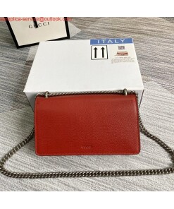 Replica Gucci 499623 Dionysus Small Shoulder Bag Red