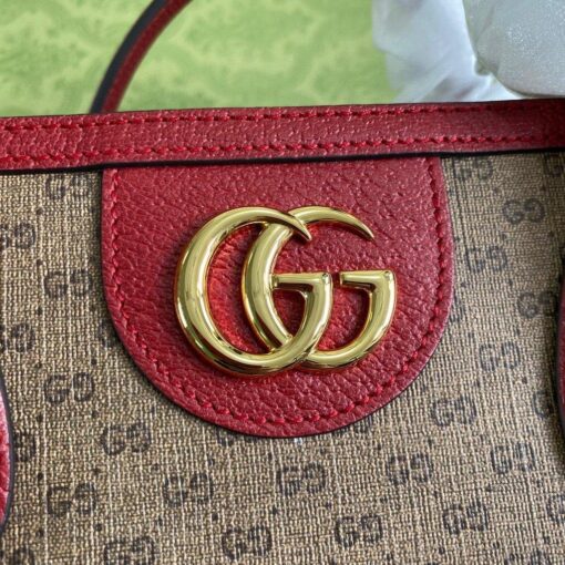 Replica GG 653952 Gucci Doraemon x Gucci large Tote bag Red 7