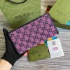 Replica Gucci 443123 GG Marmont Zip Around Wallet Black 8