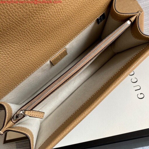 Replica Gucci 400249 Dionysus Shoulder Bag Apricot 8