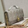 Replica Dior S0980 Mini Miss Dior Bag Latte Cannage Lambskin Red 9