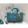 Replica Dior M0613 Small Lady D-joy Bag White Cannage Lambskin 10