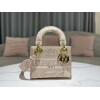 Replica Dior M0500 MINI Lady D-LITE Bag Beige Multicolor Mizza Embroidery 10