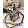 Replica Dior S5555 Mini Dior Book Tote Phone Bag Pink multicolor embroidery S1103 10