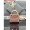 Replica Dior S0856 MICRO LADY DIOR BAG Horizon Metallic Cannage Lambskin embroidery beads 10