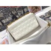 Replica Dior Large Caro Bag M9243 Calfskin Pink Gold 9