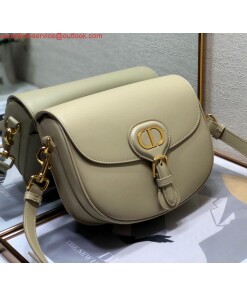 Replica Dior M9319 Medium Bobby Bag Beige Gray Box Calfskin