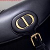 Replica Dior M9320 Large Bobby Bag white Box Calfskin with Blue Oblique Strap 10