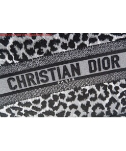 Replica Dior M1286 Dior Book Tote Grey Multicolor Mizza Embroidery