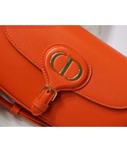 Replica Dior M9327 dior Bobby bag East West Box Calfskin Orange 2